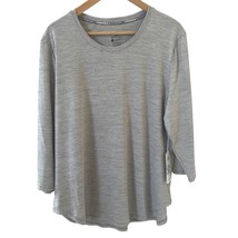NWT Arctic Cool Women Shirt HydroFreeze Cooling Size XL Grey Stretch UPF... - $27.99