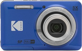 Kodak Pixpro Friendly Zoom Fz55-Bl 16Mp Digital Camera With 5X Optical, Blue - £113.47 GBP