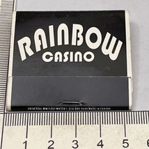 Matchbook Cover  Rainbow Casino  Peppermill  Reno &amp; Sparks, NV   gmg  Un... - £9.70 GBP