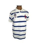 Polo Ralph Lauren XL Big Pony Striped Cotton Rugby Shirt P.R.L.S.C. 1938-39 - $79.19