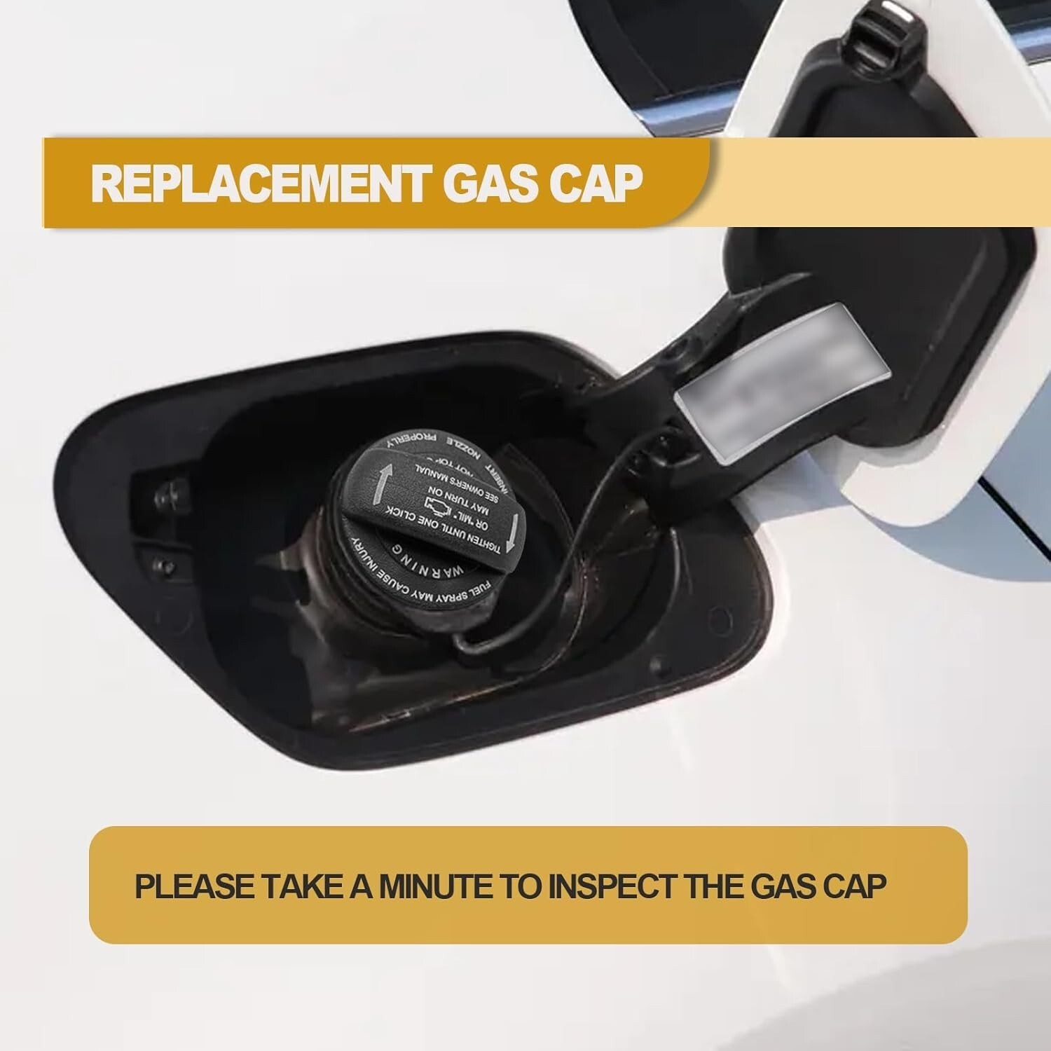 Fuel Tank Cap Gas Cap Compatible with 2011-2020 Jetta, 2015-2020 GTI, 2015-2020 Item image 7