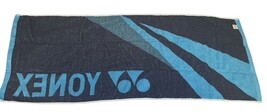 Yonex Sports Towel Blue Black Logo Tennis Badminton 16x39 New w/ Box image 5