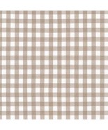 Light Brown Gingham - Custom Made Fitted Sheet - €20,84 EUR+