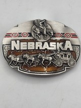Siskiyou Pewter Belt Buckle - Nebraska - Stagecoach - £9.69 GBP