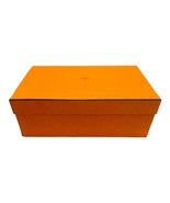 Authentic Hermes Paris Orange Empty Sneaker Shoe Box 14&quot; x 8.5” x 5&quot; Gif... - £22.73 GBP