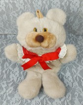 Hallmark Stuffables Teddy Bear Stocking Christmas 15&quot; Plush Stuffed 1983 80&#39;s - $25.99