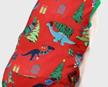 NEW Dog Pet Pajamas Christmas Tree Holiday Dinosaurs on red sz M or L PJs - $9.95