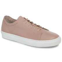 Ted Baker Men Casual Low Top Sneakers Nowull Size US 13 Light Pink Leather - £38.66 GBP