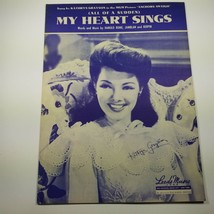 All of a Sudden My Heart Sings from Anchors Aweigh 1943 Kathryn Grayson - £3.71 GBP