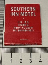 Vintage Matchbook Cover   Southern Inn Motel  Perry, Florida gmg  unstruck - £9.78 GBP