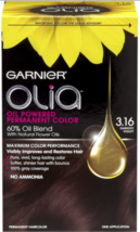B1G1 AT20% OFF Garnier Olia Oil Powered Permanent Hair Color 3.16 Darkest Violet - £11.76 GBP