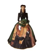 GONE WITH THE WIND Paris Hat Dress Porcelain Figurine Bradford Exchange ... - £37.88 GBP