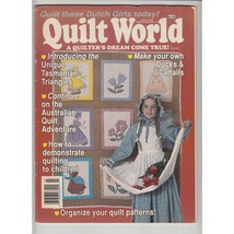Quilt World Magazine July 1989 Tasmanian Triangle Ducks Cattails Dutch Girls - £7.01 GBP