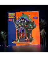 2021 LEMAX SPOOKY TOWN LIGHTED BUILDING MEOW MANSION BRAND NEW - £50.56 GBP