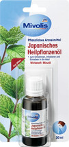 Mivolis Pure Japanese Herbal Mint Oil Nasal Massage Pain Cough  - 30ml   03-2026 - £12.84 GBP