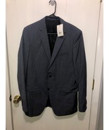 NWT Theory Wellar Tropical Houndstooth Wool Men&#39;s 42L Blazer Jacket MSRP... - $39.59