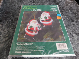 Bucilla Gallery Stitches Christmas Felt Stocking Kit #32426 Delightful S... - £4.63 GBP