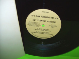 Fine Line ‎Say Goodbye Vintage 1988 Synth-Pop 12&quot; Vinyl EP New Wave Elec... - £10.46 GBP