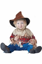 Cute Infant Silly Scarecrow Costume Baby 12-18 Months Fall Harvest Ragamuffin - £14.19 GBP