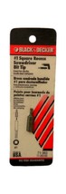 Black &amp; Decker 71-363 #1 Square Recess Screwdriver Bit Tip - £10.56 GBP