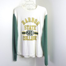 H&amp;M L.O.G.G. Men&#39;s L Harbor State College Long Sleeve Heathered Raglan Shirt - £5.54 GBP
