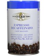 Miscela d&#39;Oro Decaffeinato Ground Decaf Espresso 8.8 oz Can – Made in Italy - $403.38 MXN