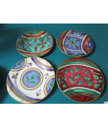  Gold Buffet ORNAMENTS PATTERN by Royal Gallery  4 CHRISTMAS PLATES  8 1... - $123.75
