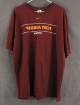 EUC Virginia Tech VT Athletics Short Sleeve Cotton Preshrunk T-Shirt Uni... - £9.29 GBP