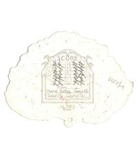 Embossed Vintage Pinochle Score Card - $282.25 MXN