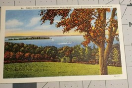 Picnic Point at Observatory Hill, University of Wisconsin, Madison Wisconsin Pos - £13.69 GBP