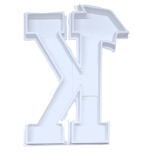 6x Letter K With Graduation Cap Fondant Cutter Cupcake Topper 1.75 IN USA FD3732 - £6.31 GBP