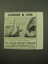 1950 The Old Print Shop Advertisement - £14.78 GBP