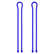 Nite Ize Gear Tie Reusable Rubber Twist Tie 12&quot; (2Pk) - Blue - £18.84 GBP