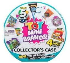 Toy Mini Brand Collector Case Zuru 4 Exclusive Mystery Mini&#39;s Brand Neve... - $29.69