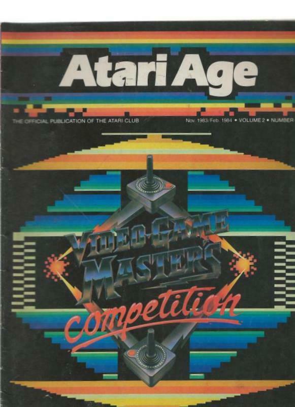 ORIGINAL Vintage Atari Age Magazine Nov 1983/Feb 1984 Vol 2 #4 - $19.79