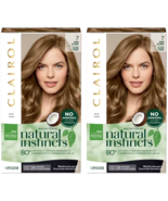 (2 Ct) Clairol Natural Instincts Permanent Hair Color #7 Dark Blonde New - $29.69