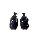 Gym Mark Baby Boys Infant Size 1 Crib Shoes Sneakers Shark Navy Blue Sli... - £6.13 GBP