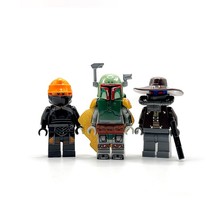 3pcs Star Wars Bounty Hunter Boba Fett Fennec Shand Cad Bane Minifigures Toys - £7.98 GBP