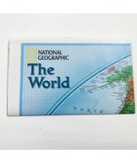 National Geographic Original  August 2004 Map Of The World - $91.11 MXN