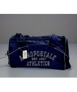 Aeropostale Athletics Small Duffle Bag Navy Blue Logo Sports Gym New Wit... - $14.01