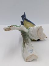 1973 GOEBEL Blue Tit Titmouse Bird Figurine W. Germany Vintage image 7