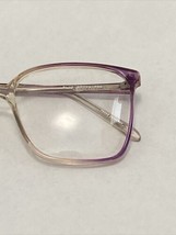VTG New St. Moritz Midtown Purple Fade Plastic RX Eyeglass Frames  57-16-145 - £15.98 GBP