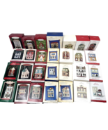Hallmark Ornaments Nostalgic Houses and Shops Lot 28 Series Set 1986 to ... - €167,16 EUR
