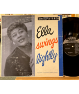 Ella Fitzgerald Ella Swings Lightly Vinyl LP Verve MG VS-6019 Early Pres... - £9.57 GBP