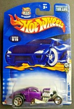 2003 - 1/4 Mile Coupe Hot Wheels Purple  019 7 / 42 Highway 35H W7 - £4.78 GBP