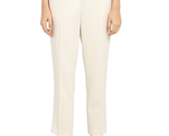 THEORY Womens Trousers Straight Fit Basic Pull On CL Ivory Size US 2 I10... - £57.87 GBP