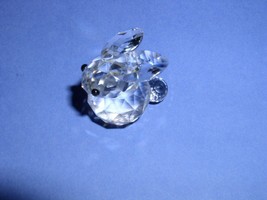 Swarovski Crystal Bunny Rabbit Animal Vintage Small Ear Chip - £11.98 GBP