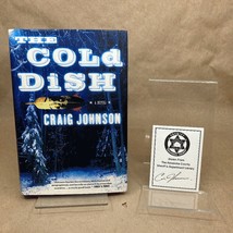 The Cold Dish by Craig Johnson (First Edition, Signed Plate, Hardcover) - $75.00
