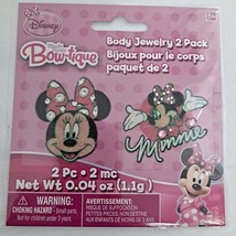 Minnie Mouse Body Jewelry Bow-tique Disney Pink Sparkle - £5.57 GBP