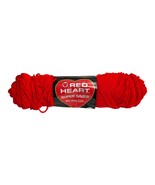 Red Heart Super Saver Worsted 4 Ply Acrylic Yarn - 1 Skein 3.5 oz Hot Re... - $4.94